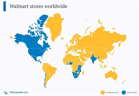 what countries are walmart located.